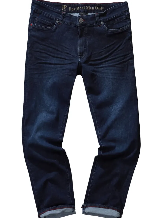Jeanshose in dark blue denim