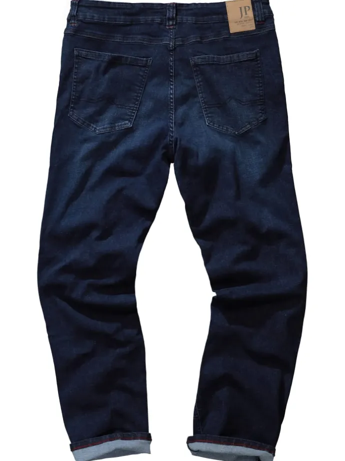 Jeanshose in dark blue denim