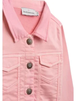 Jeansjacke in Rosa
