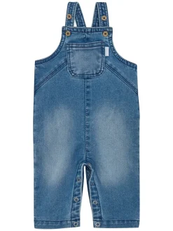 Jeanslatzhose in Blau