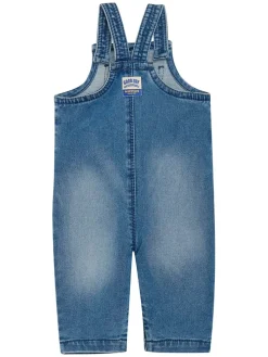 Jeanslatzhose in Blau