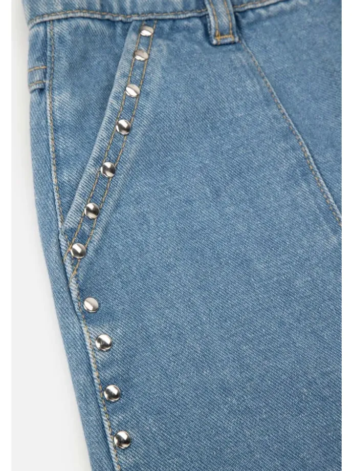Jeansrock in dunkelblau