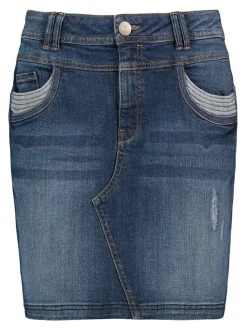 Jeansrock in Dunkelblau