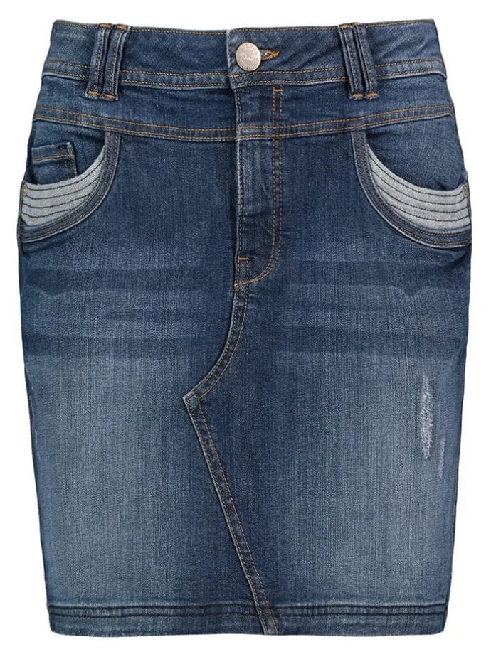 Jeansrock in Dunkelblau