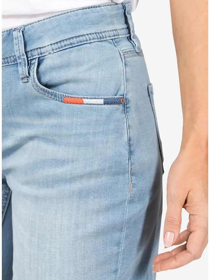 Jeans-Shorts "Alexa" - Regular fit - in Hellblau