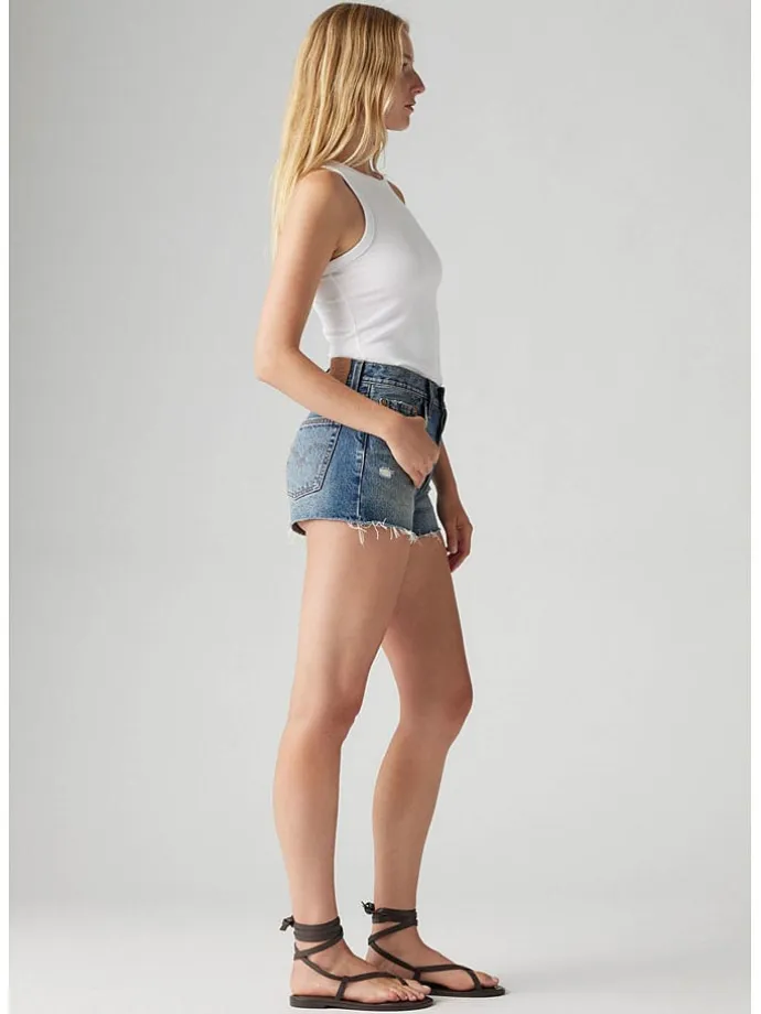 Jeans-Shorts in Blau