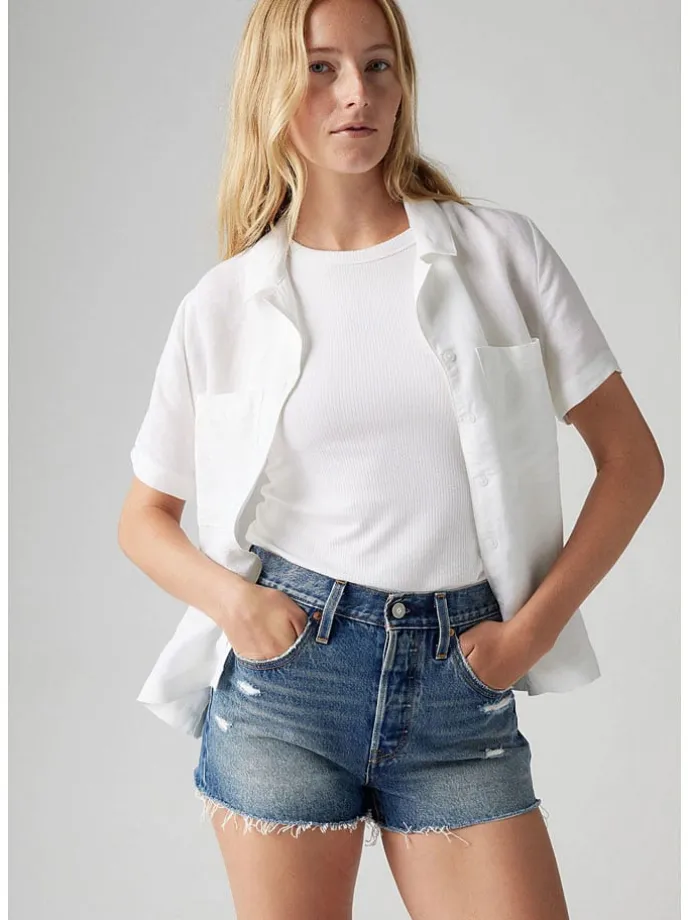 Jeans-Shorts in Blau