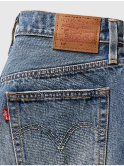 Jeans-Shorts in Blau