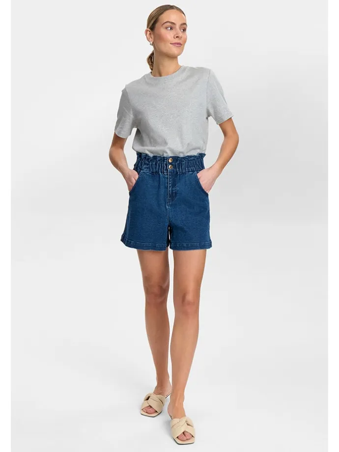 Jeans-Shorts in Blau