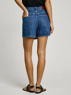 Jeans-Shorts in Blau