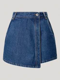 Jeans-Shorts in Blau