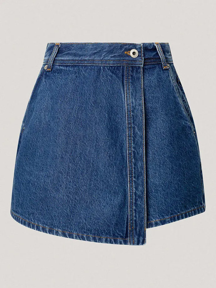 Jeans-Shorts in Blau