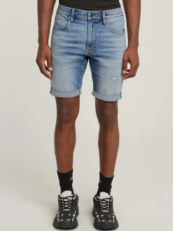 Jeans-Shorts in Hellblau
