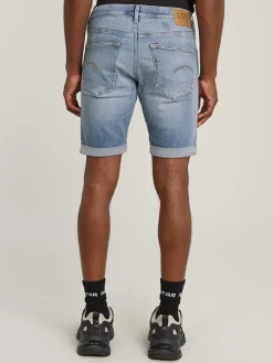 Jeans-Shorts in Hellblau
