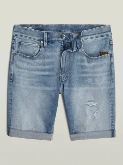 Jeans-Shorts in Hellblau