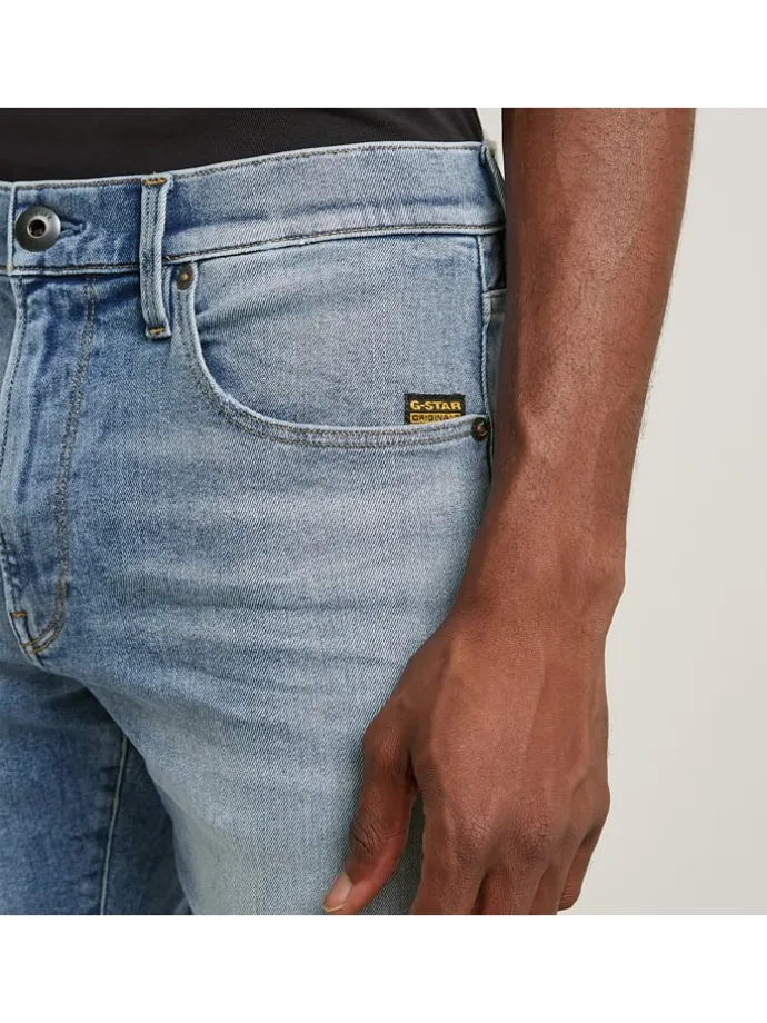 Jeans-Shorts in Hellblau