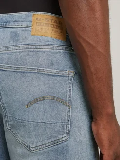Jeans-Shorts in Hellblau