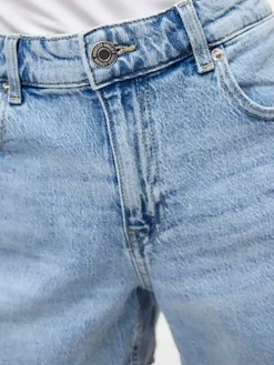 Jeans-Shorts in Hellblau