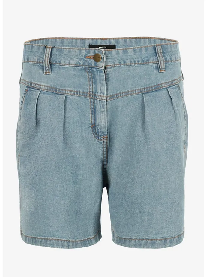 Jeans-Shorts in Hellblau