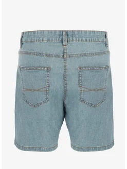 Jeans-Shorts in Hellblau