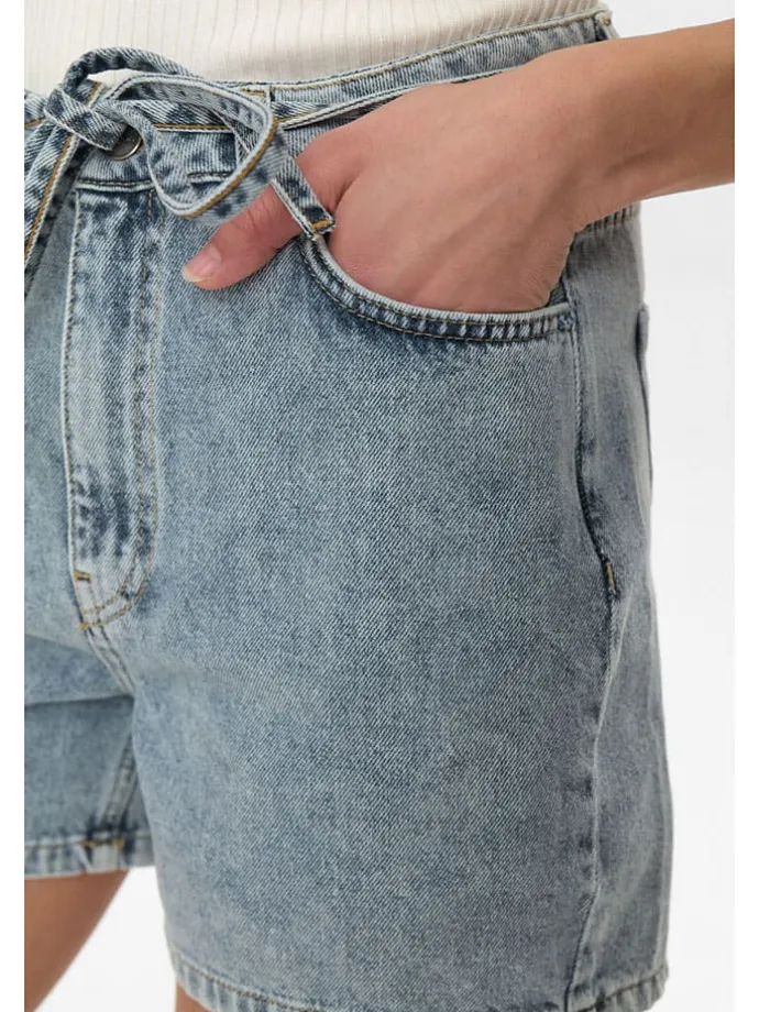 Jeans-Shorts "Nubrooklyn" in Hellblau