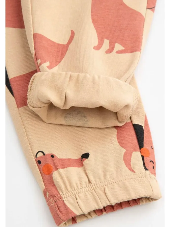 Jogginghose in beige