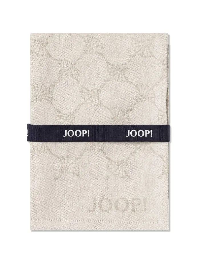 JOOP! Geschirrtücher Cuisine Cornflower Classic 1700 Creme - 33 in Creme - 33