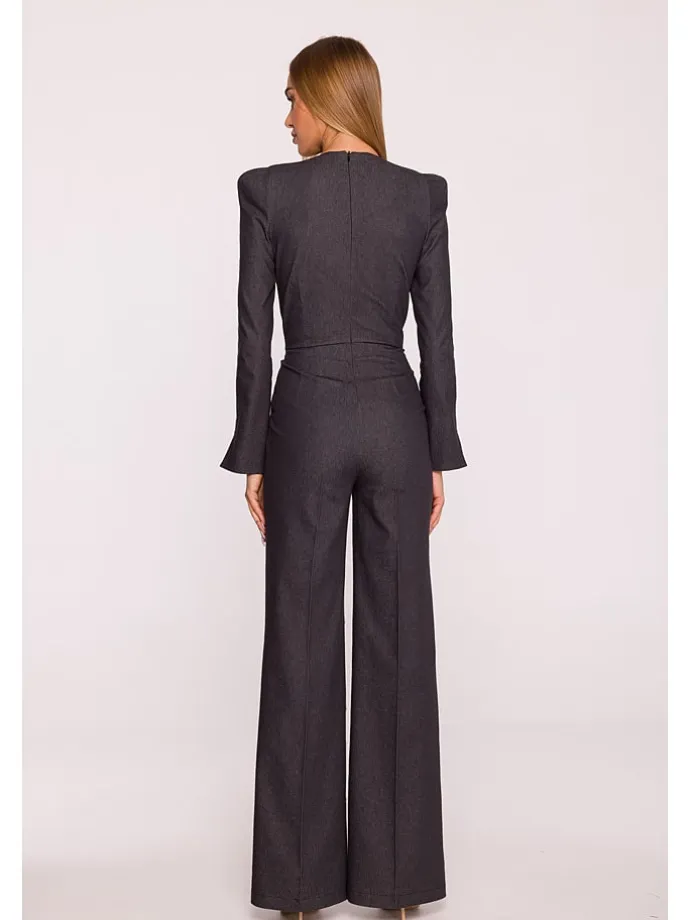 Jumpsuit in Anthrazit