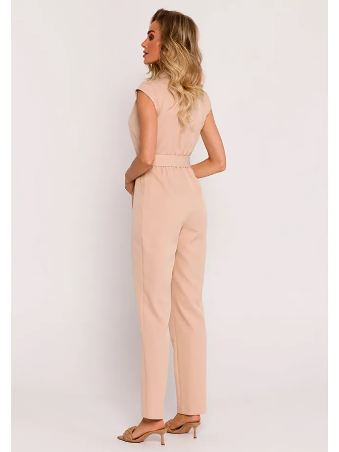 Jumpsuit in Beige