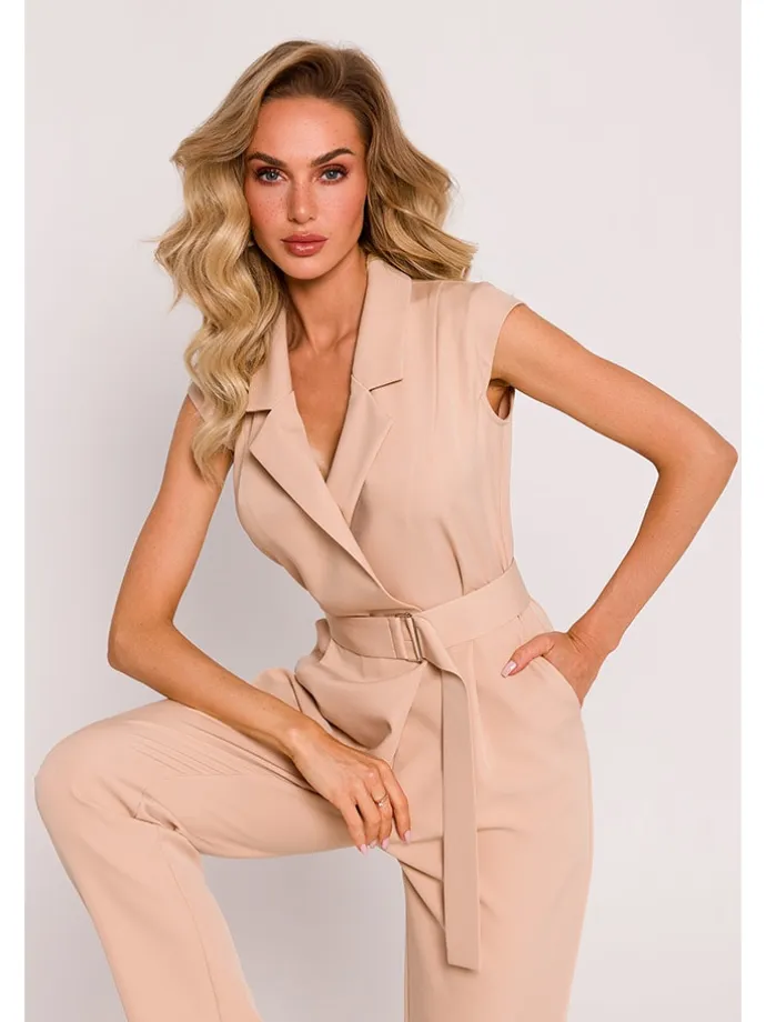 Jumpsuit in Beige