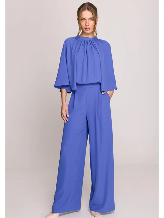 Jumpsuit in Blau