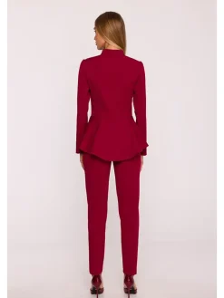 Jumpsuit in Bordeaux