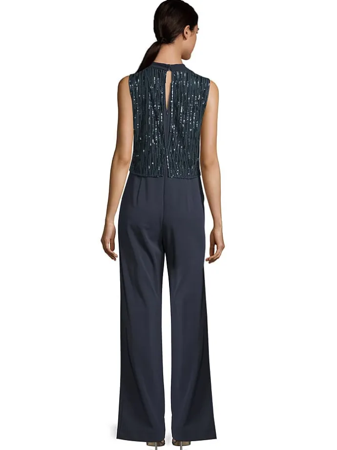 Jumpsuit in Dunkelblau