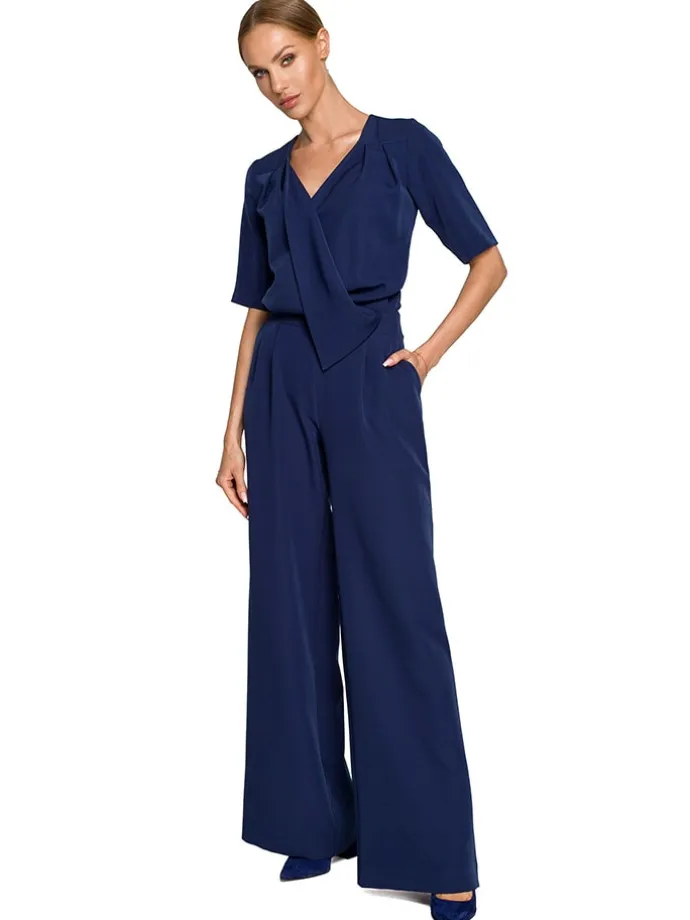 Jumpsuit in Dunkelblau