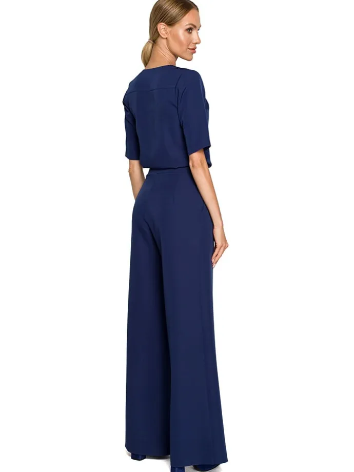 Jumpsuit in Dunkelblau