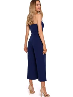 Jumpsuit in Dunkelblau