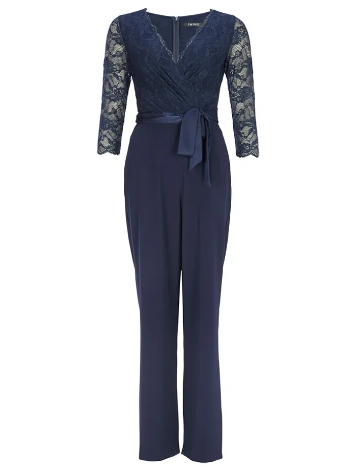 Jumpsuit in Dunkelblau