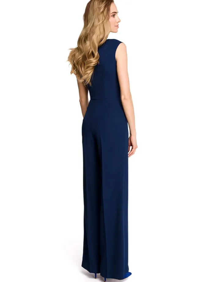 Jumpsuit in Dunkelblau