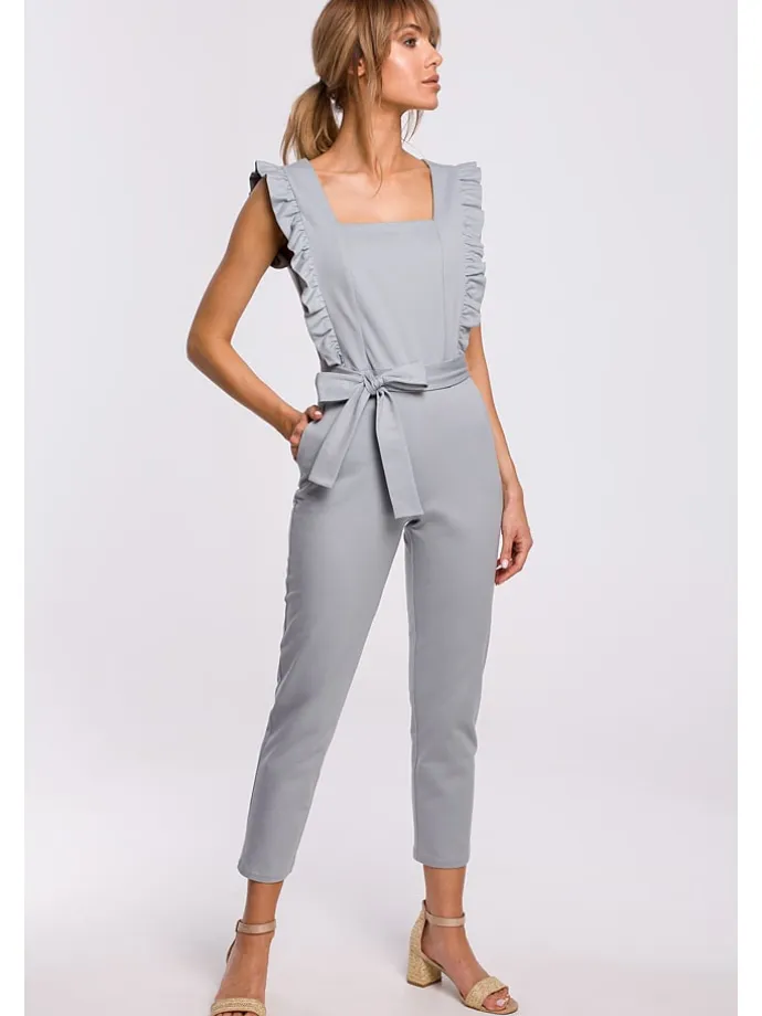 Jumpsuit in Grau