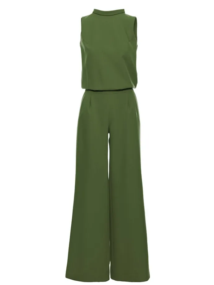 Jumpsuit in Grün