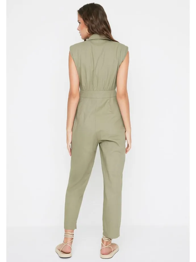 Jumpsuit in Khaki