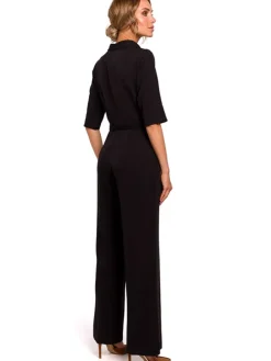 Jumpsuit in Schwarz