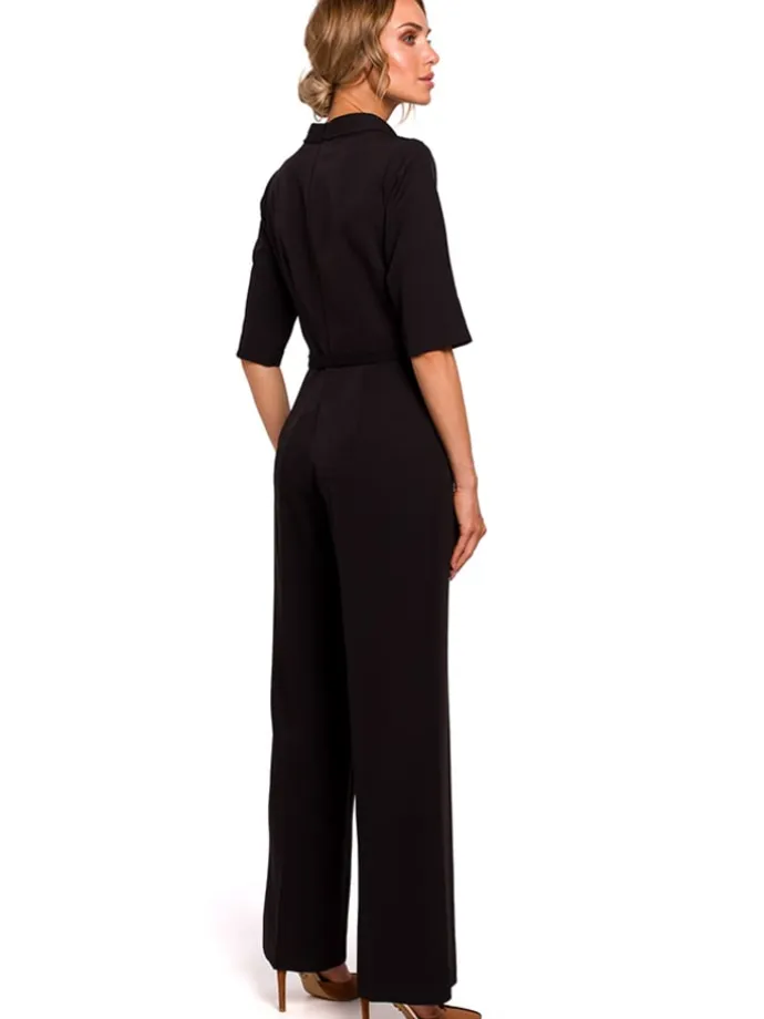 Jumpsuit in Schwarz