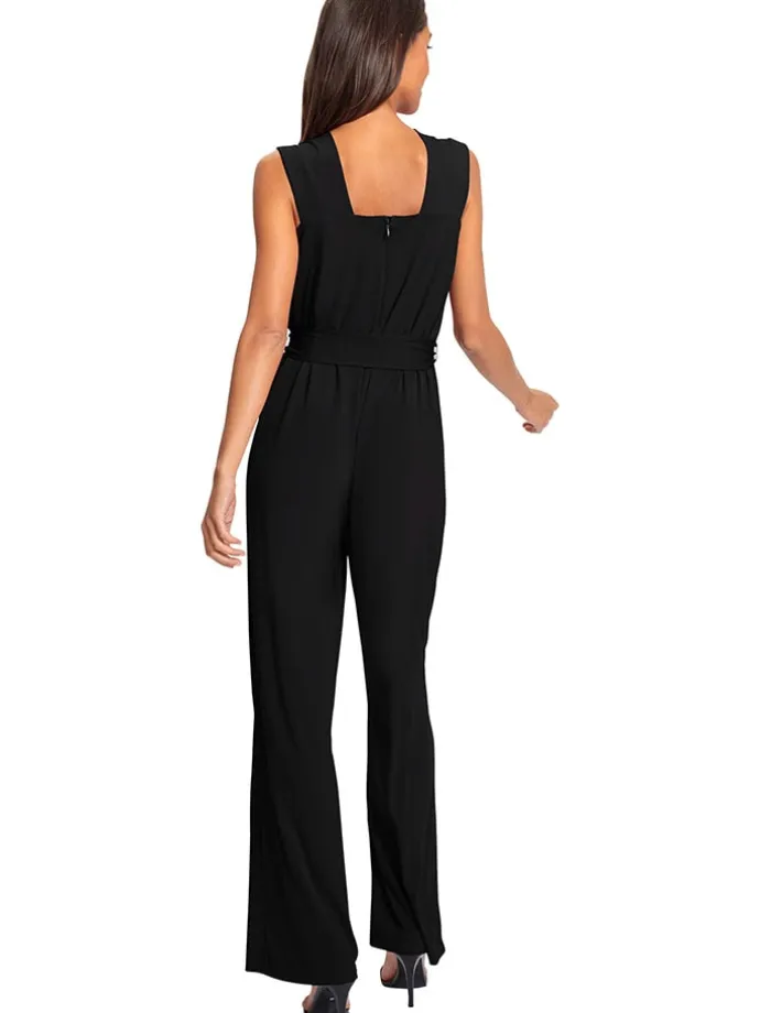 Jumpsuit in Schwarz