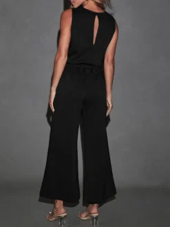 Jumpsuit in Schwarz