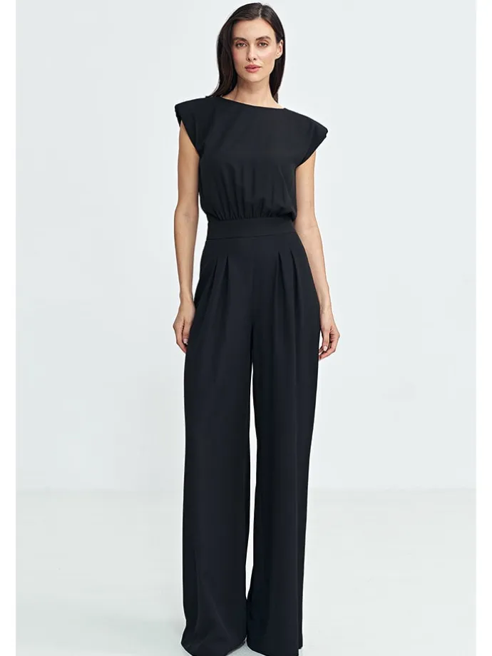 Jumpsuit in Schwarz