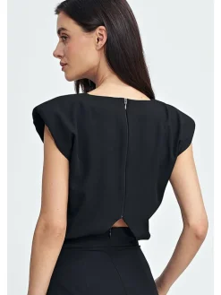 Jumpsuit in Schwarz