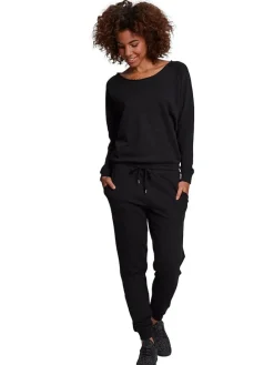 Jumpsuit in Schwarz