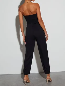 Jumpsuit in Schwarz