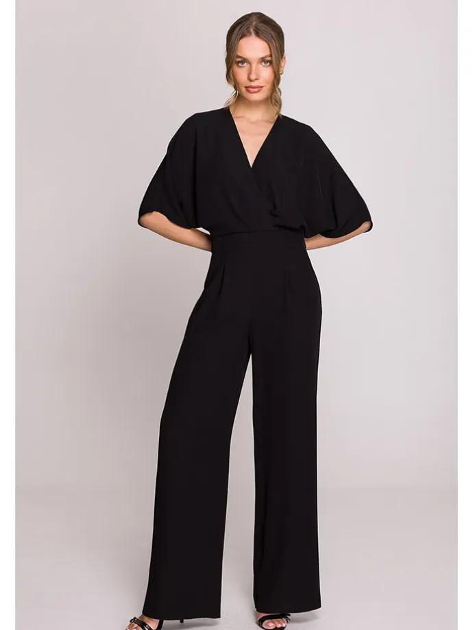 Jumpsuit in Schwarz